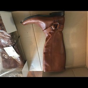 Frye Phillip Harness Wide Calf Boots. Size 8.5
